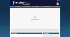 Desktop Screenshot of findertec.com.ar